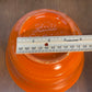 Vintage Hall Radiant Ware Atomic Orange Mixing Bowl