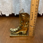 Brass Cowboy Boot