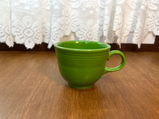 Shamrock Green RRC Lead Free Homer Laughlin Fiesta Ware Tea Cup