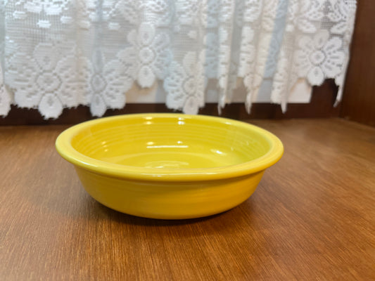 Yellow HLC Fiesta Ware Bowl