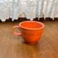 Orange RRC Lead Free Homer Laughlin Fiesta Ware Tea Cup