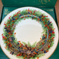 Vintage Limited Edition Lenox Colonial Christmas Wreath Series 1986 Decorative Plate