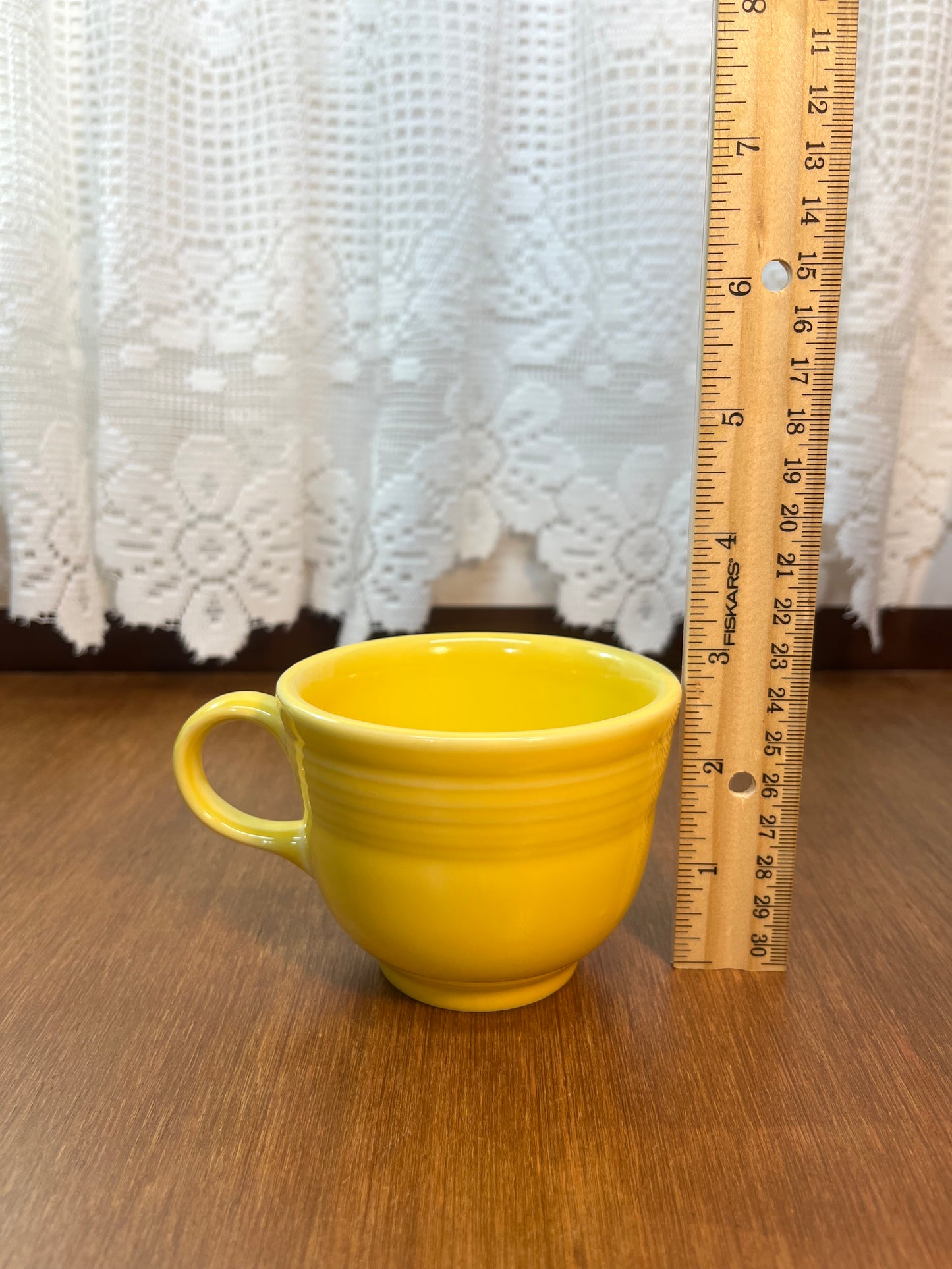 Yellow RRC Lead Free Homer Laughlin Fiesta Ware Tea Cup