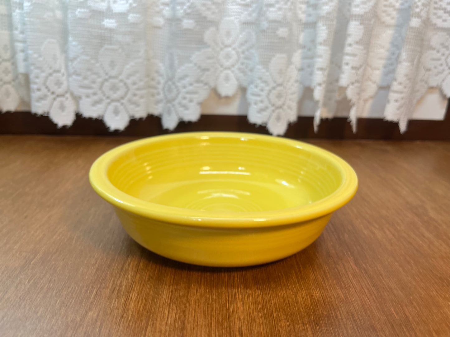 Yellow HLC Fiesta Ware Bowl