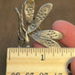 Vintage 925 Dragonfly Brooch