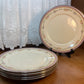 Vintage Lenox Amethyst Gold Trim Six Piece Dinner Plate Set