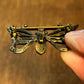 Two Vintage Sweet Romance USA Butterfly Brooches