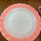 Vintage 1950’s Crinoline Hazel Atlas Pink Ruffled 12 Piece Dinning Set