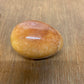 Brown Polished Marbled Color Egg With Stand