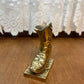 Brass Cowboy Boot