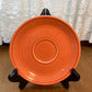 Orange RRC Lead Free Homer Laughlin Fiesta Ware Tea Plate