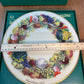 Vintage Limited Edition Collectible 1989 Lenox Colonial Christmas Wreath Series Plate