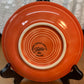 Orange RRC Lead Free Homer Laughlin Fiesta Ware Tea Plate