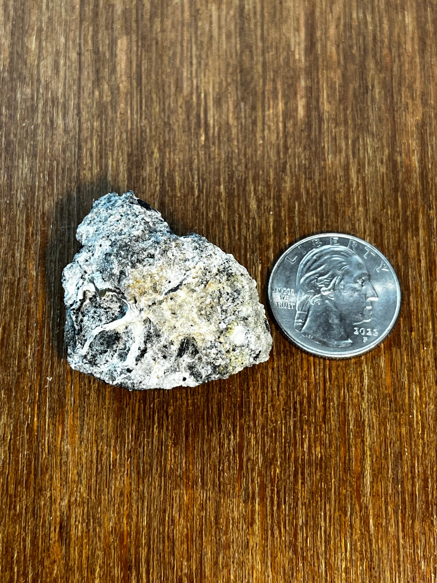 Small Gray Crystal Geode