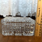 Vintage Crystal 24% Pbo Made In Poland Trinket Box