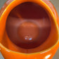 Vintage Atomic Orange Ball Pitcher