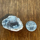 Natural Bluish Gray Crystal Filled Geode