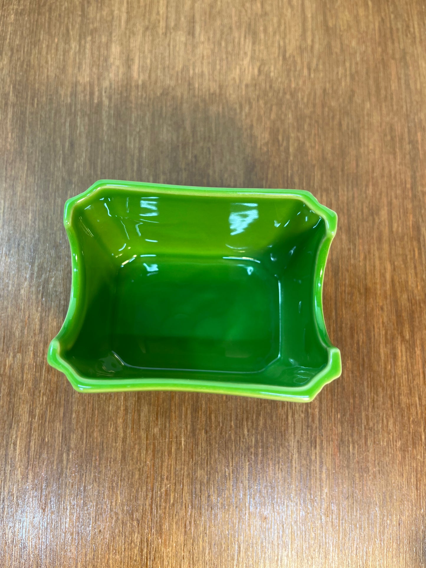 Shamrock Green Sugar Packet Fiesta Ware Caddy