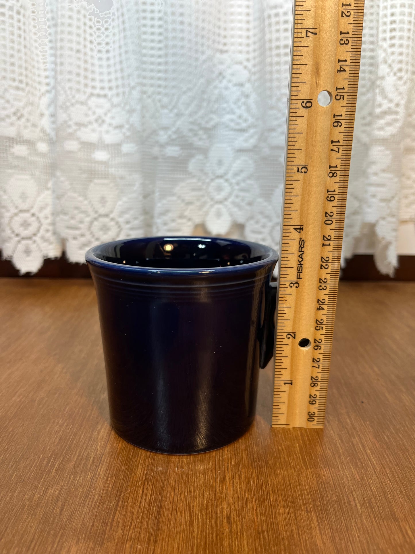 Navy Blue Lead Free Fiesta Ware Coffee Mug