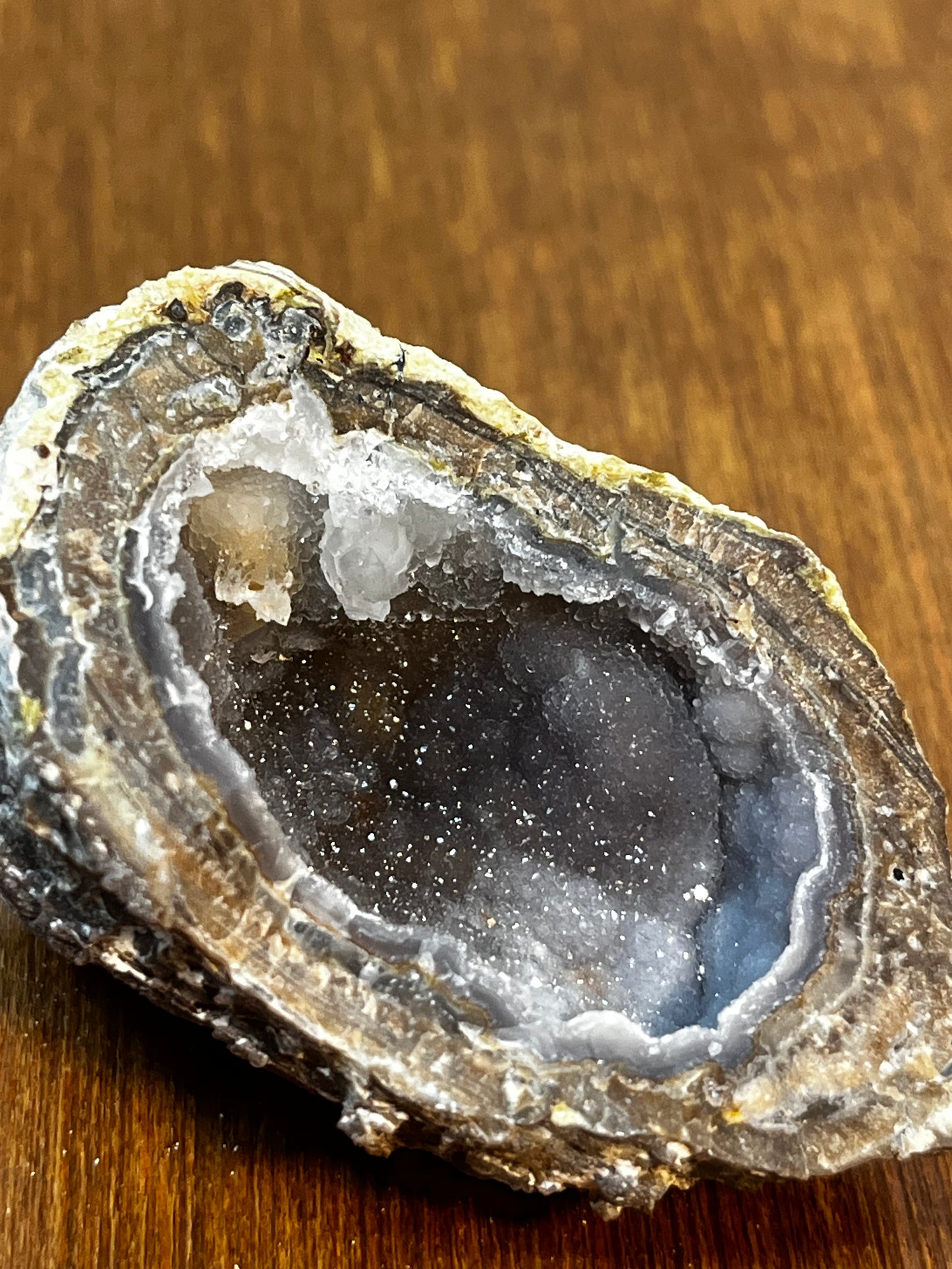 Natural Amethyst Crystal Filled Geode