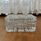 Vintage Crystal 24% Pbo Made In Poland Trinket Box