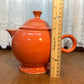 Vintage Persimmon Fiesta Ware Pitcher