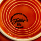 Orange RRC Lead Free Homer Laughlin Fiesta Ware Tea Plate