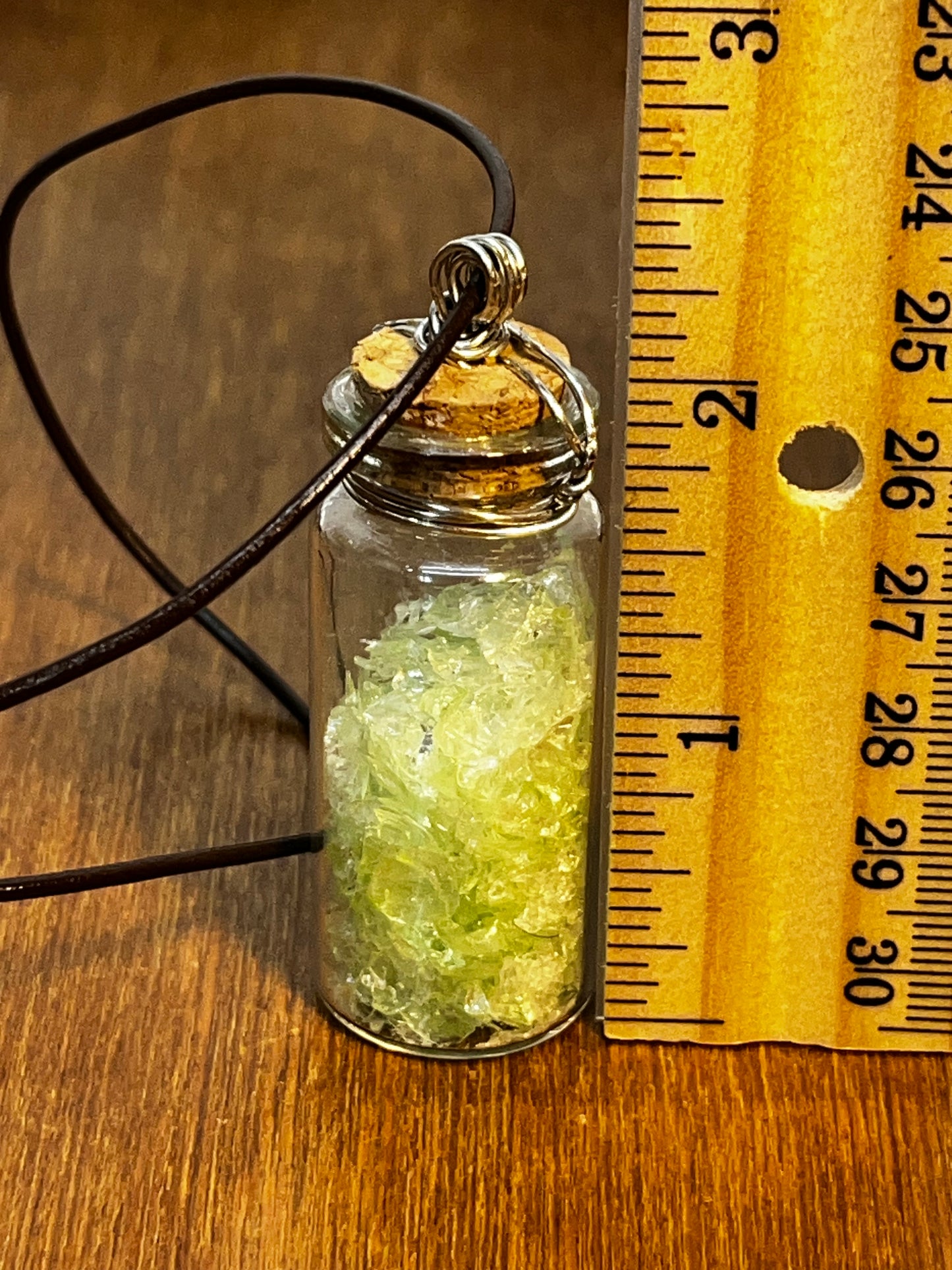 Vintage Uranium Glass Trinket