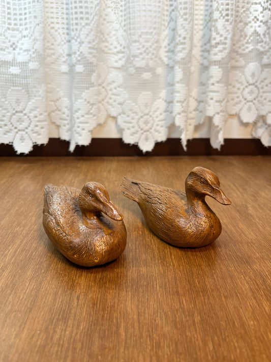 Vintage Small Duck Figurines