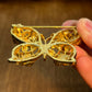 Vintage 1990’s Gold Tone & Pearl Avon Butterfly Brooch