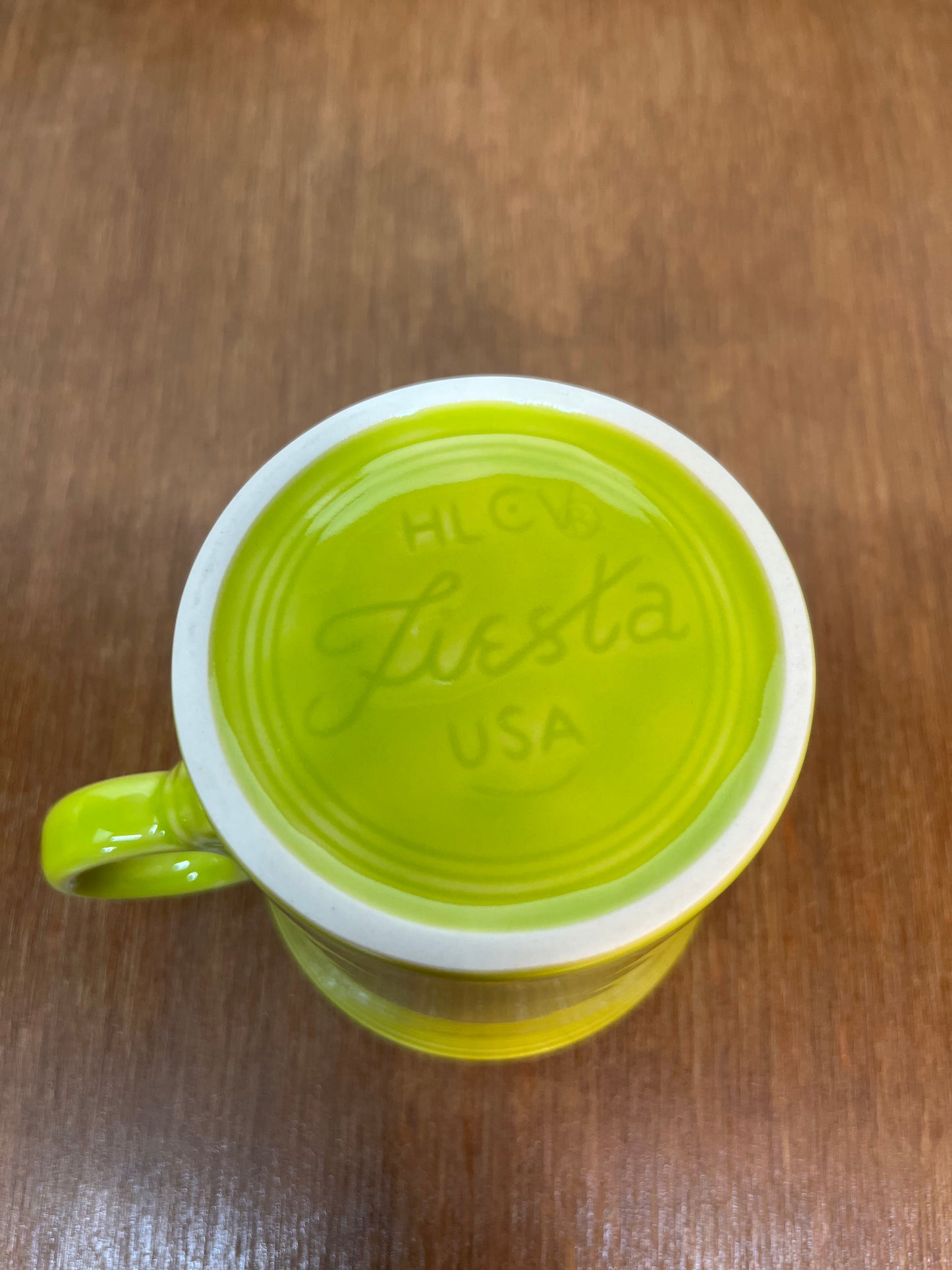 Lemongrass Green Fiesta Ware Coffee Mug