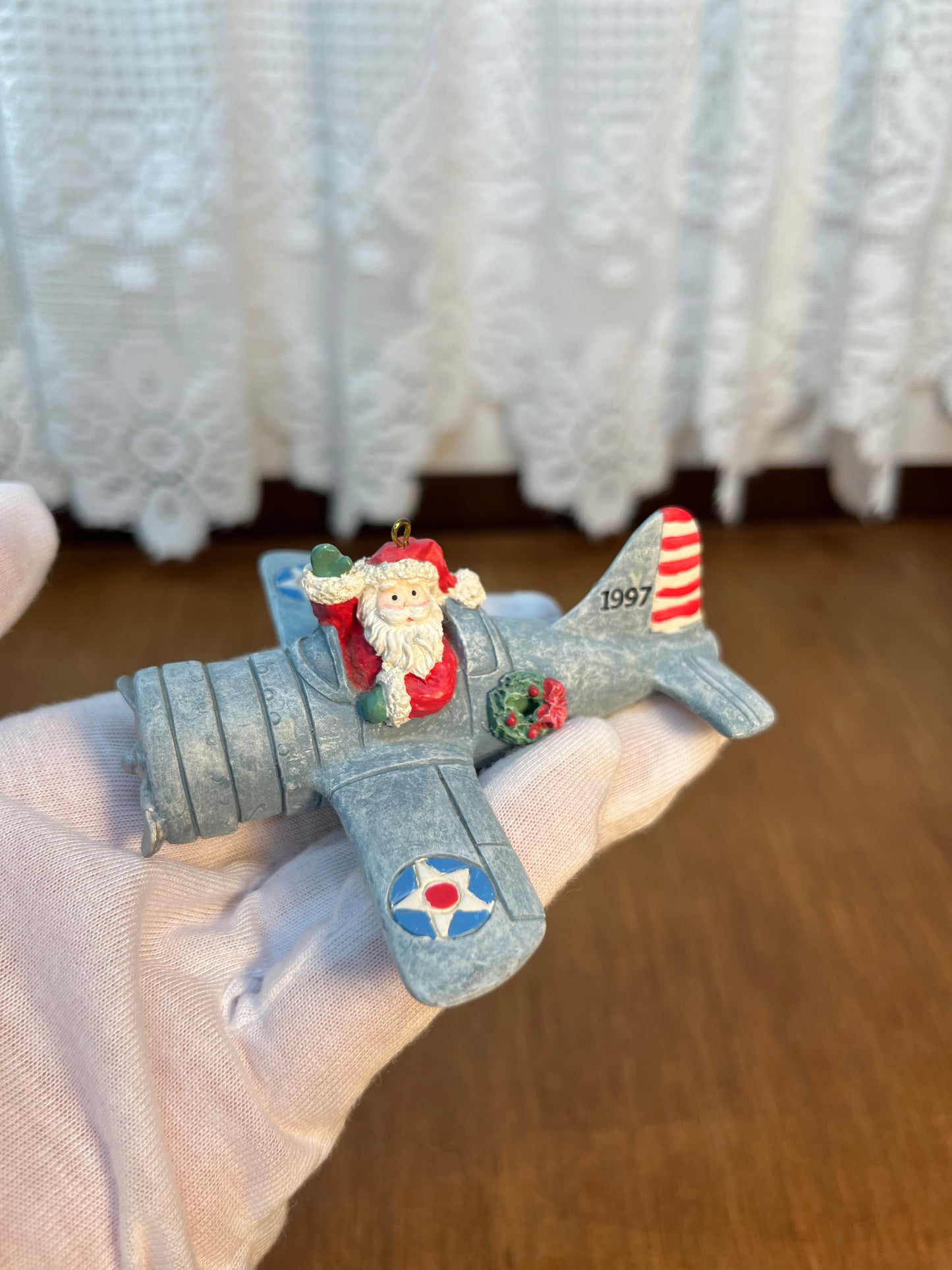 Collectible 1997 Santa Air Craft Plane