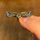 Two Vintage Sweet Romance USA Butterfly Brooches