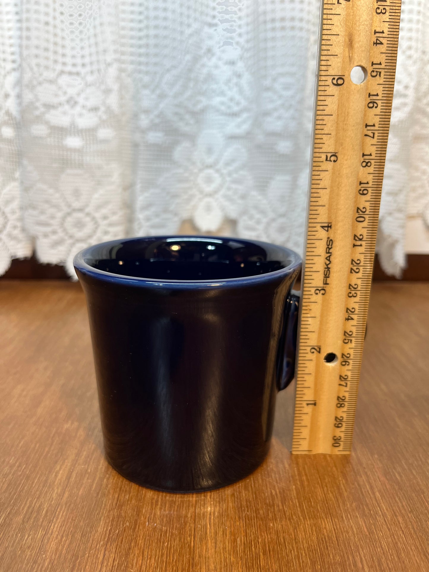 Navy Blue Lead Free Fiesta Ware Coffee Mug