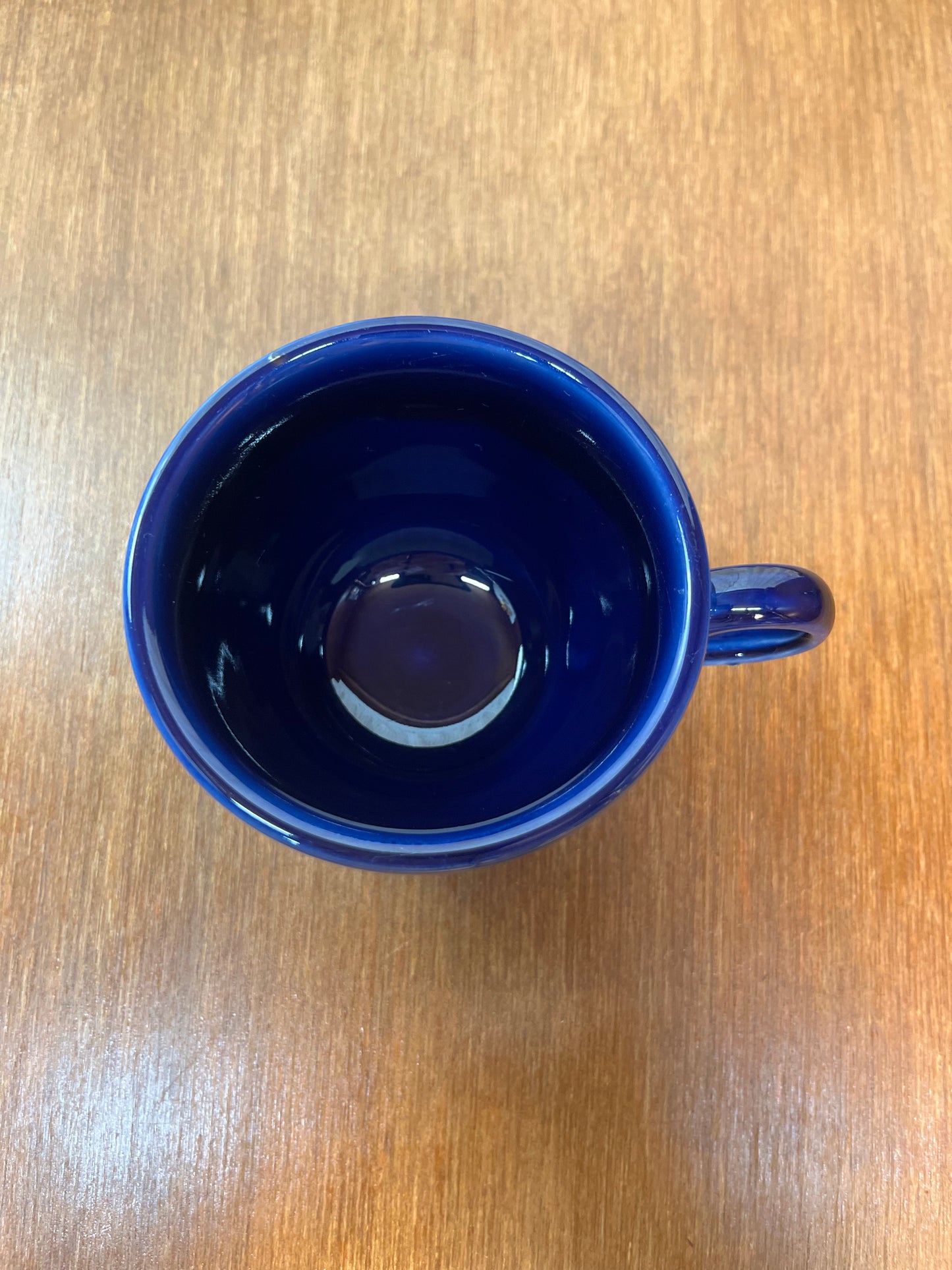 Dark Blue RRC Lead Free Homer Laughlin Fiesta Ware Tea Cup