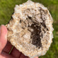 Beautiful Natural Brown & Clear Crystal Geode