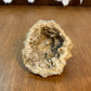 Beautiful Natural Brown & Clear Crystal Geode