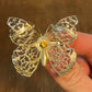 Vintage Delicate Made In Germany Butterfly Brooch