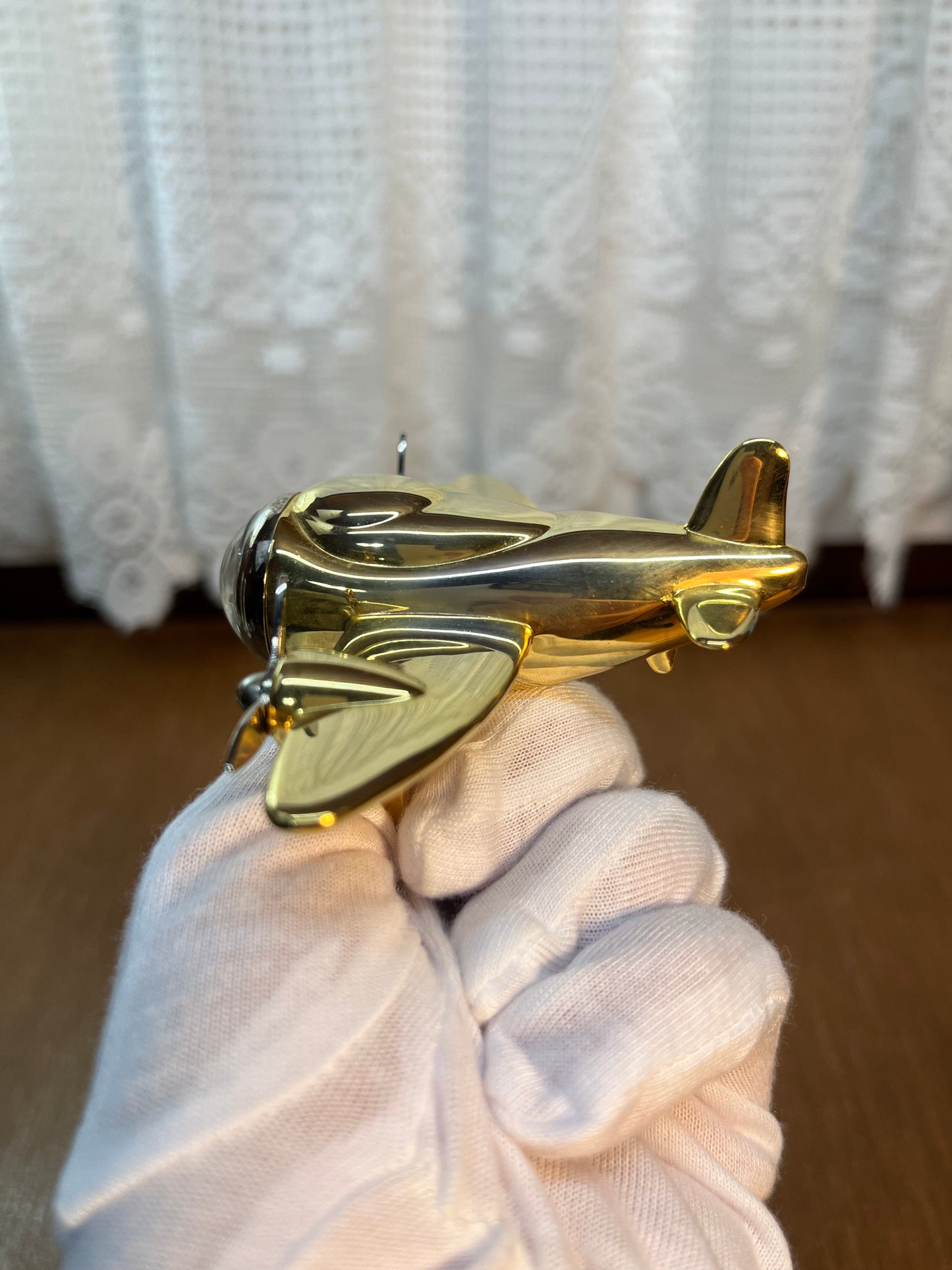 Collectible Mini Timex Clock Air Plane