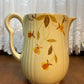 Vintage Uranium Glazed Autumn Leaf Hall’s Superior Pitcher