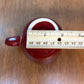 Maroon Homer Laughlin Fiesta Ware Tea Cup