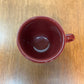 Maroon Homer Laughlin Fiesta Ware Tea Cup