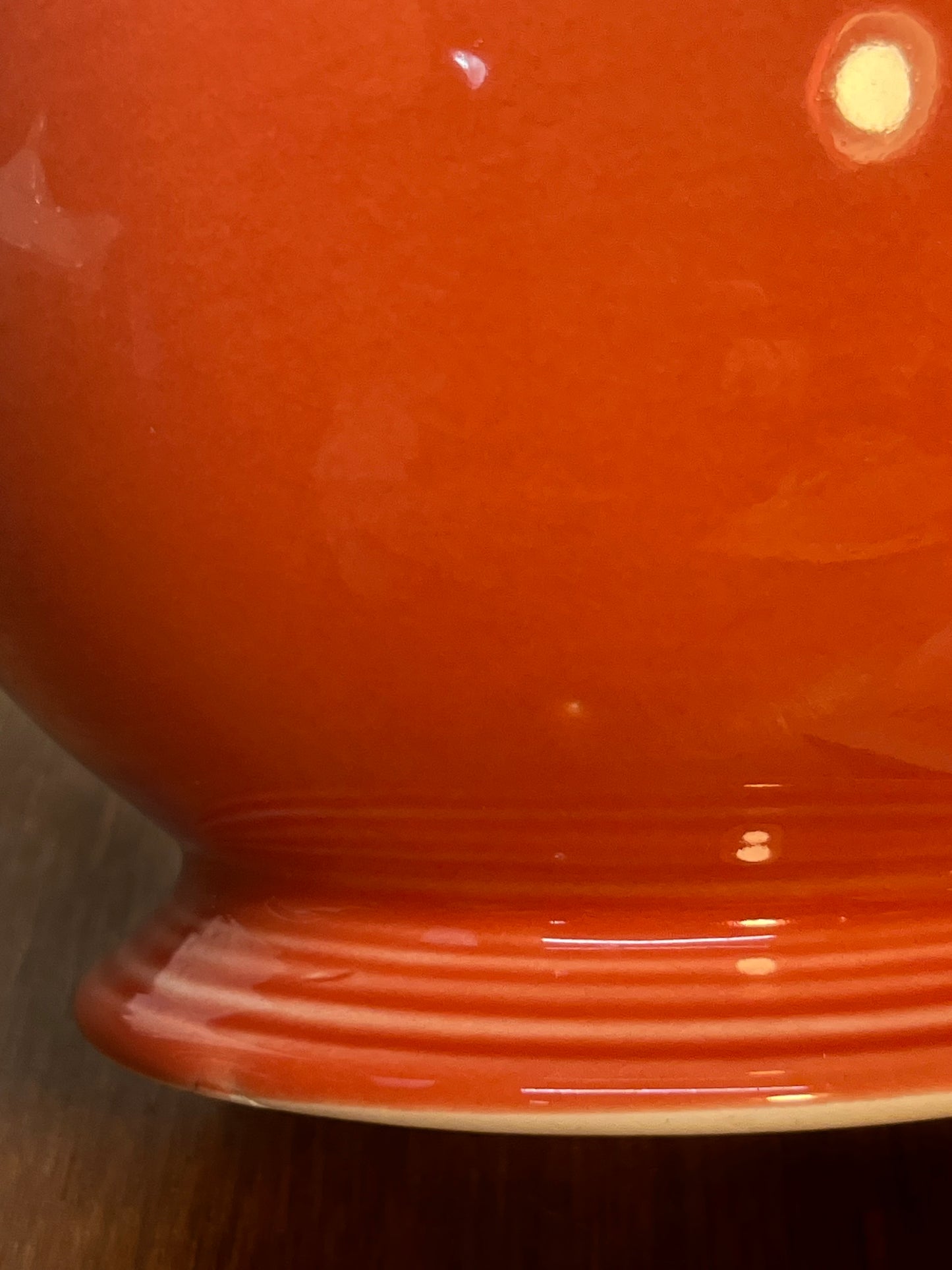 Vintage Persimmon Fiesta Ware Pitcher