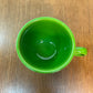 Shamrock Green RRC Lead Free Homer Laughlin Fiesta Ware Tea Cup