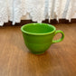 Shamrock Green RRC Lead Free Homer Laughlin Fiesta Ware Tea Cup