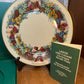 Vintage Limited Edition Collectible Lenox Colonial Christmas Wreath Series 1982 Decorative Plate