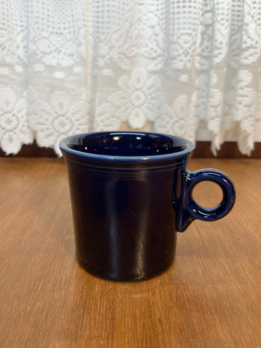 Navy Blue Fiesta Ware Coffee Mug