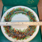 Vintage Limited Edition Lenox Colonial Christmas Wreath Series 1986 Decorative Plate