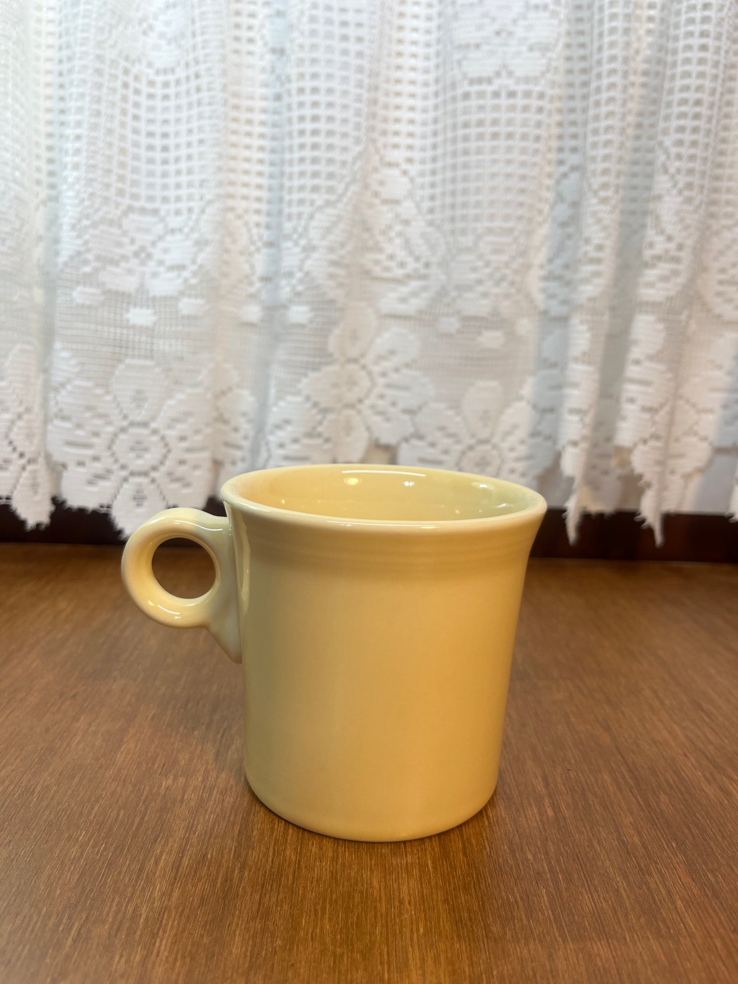 Ivory Fiesta Ware Coffee Mug