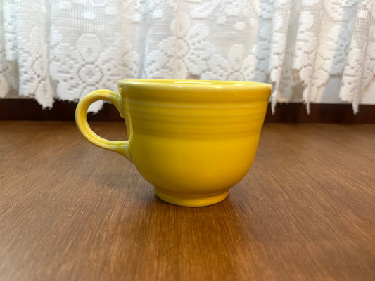 Yellow RRC Lead Free Homer Laughlin Fiesta Ware Tea Cup